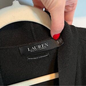 Raulph Lauren 100% Cashmere cardigan